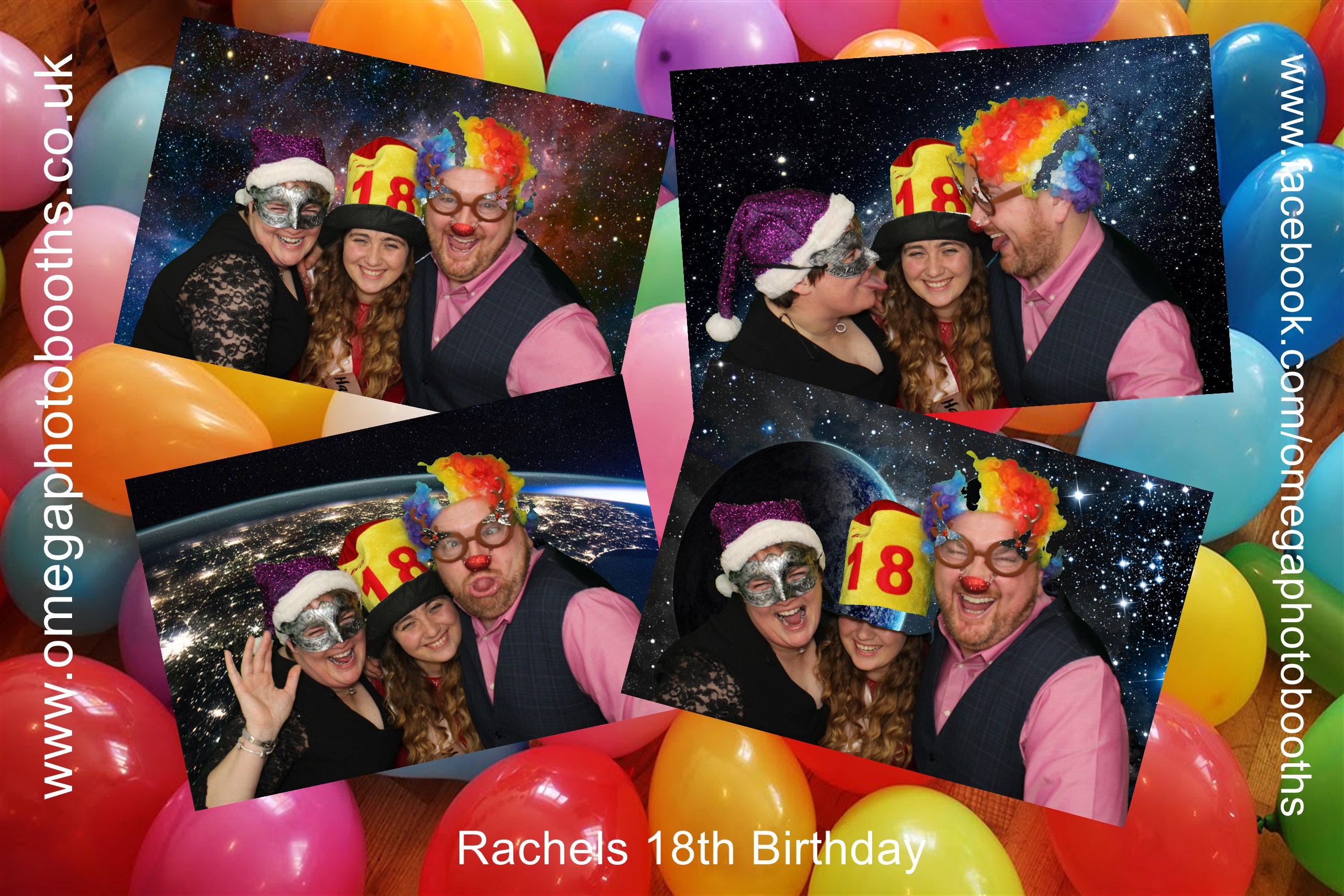 Rachel's 18th birthday and family Christmas get together | View more photos from the event at gallery.omegaphotobooths.co.uk/u/Omega-Photobooths/Rachels-18th-birthday-and-family-Christmas-get-together